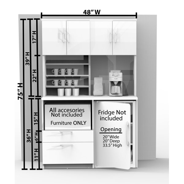 Breaktime Buffet Sideboard Kitchen Break Room Lunch Coffee